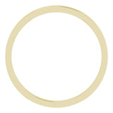 14K Yellow 1.5 mm Flat Band