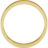 18K Yellow 5 mm Flat Band
