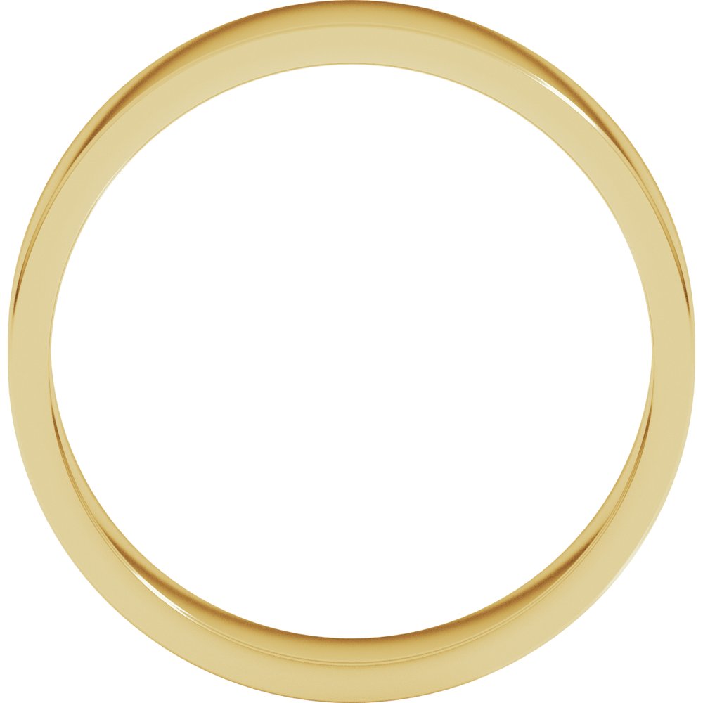 14K Yellow 5 mm Flat Band