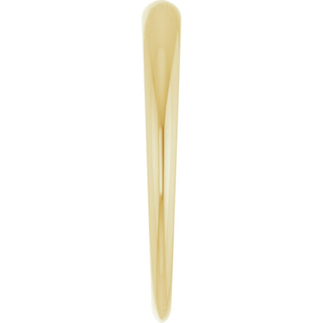14K Yellow Gold 2.5 mm Tapered Half Round Band Size 4