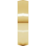 10K Yellow 4 mm Knife Edge Comfort Fit Band Size 8