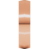 14K Rose Gold 5 mm Comfort-Fit Knife Band Size 10.5
