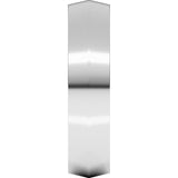 Sterling Silver 5 mm Comfort-Fit Knife Band Size 11