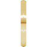 14K Yellow Gold 2.5 mm Comfort-Fit Knife Band Size 4.5