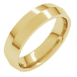 14K Yellow Gold 5 mm Comfort-Fit Knife Band Size 7