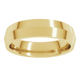 10K Yellow Gold 4 mm Comfort-Fit Knife Band Size 9