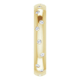 14K Yellow 1/5 CTW Diamond Scattered Accented Band