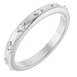 14K White Gold .07 CTW Lab-Grown Diamond Eternity Band Size 7