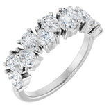 14K White Gold 1 1/2 CTW Lab-Grown Diamond Anniversary Band