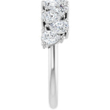 14K White Gold 1 1/2 CTW Lab-Grown Diamond Anniversary Band