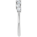14K White Gold 1/2 CTW Lab-Grown Diamond Anniversary Band