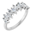14K White Gold 3/4 CTW Lab-Grown Diamond Anniversary Band