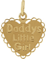 14K Yellow "Daddy's Little Girl" Pendant  