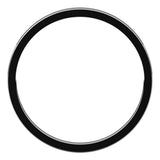 14K White Gold 1.5 mm Flat Band Size 4