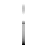 Sterling Silver 1.5 mm Flat Band Size 7