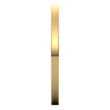 10K Yellow Gold 1.5 mm Flat Band Size 5