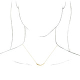 14K Yellow Horn 16-18" Necklace