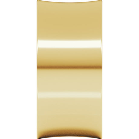 10K Yellow Gold 10 mm Comfort-Fit Concave Band Size 4.5