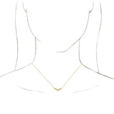 14K Yellow  1/8 CTW Natural Diamond 18" Necklace