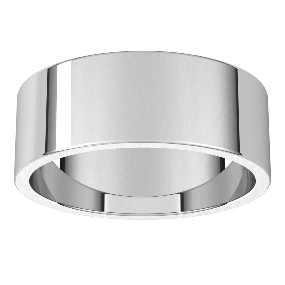 Sterling Silver 7 mm Flat Band