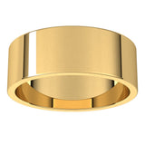 18K Yellow 7 mm Flat Band Size 6.5