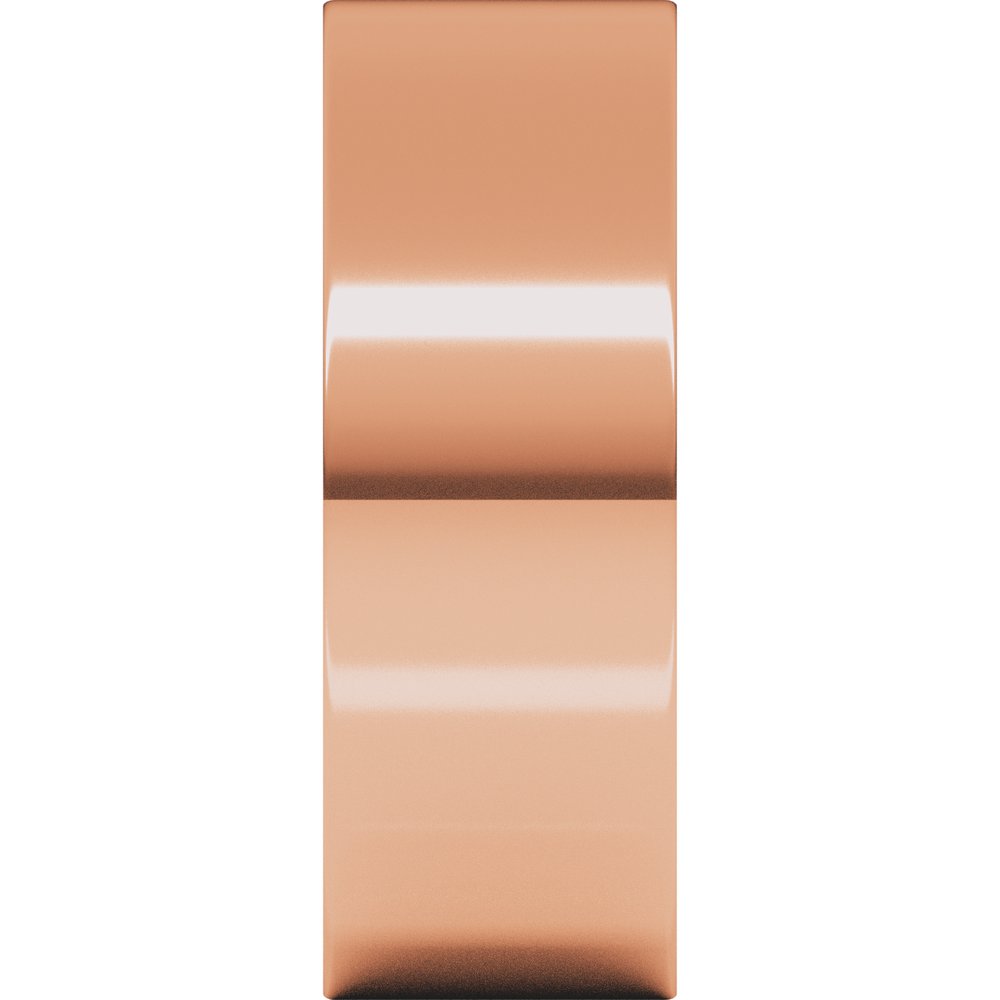 14K Rose Gold 7 mm Flat Band Size 11