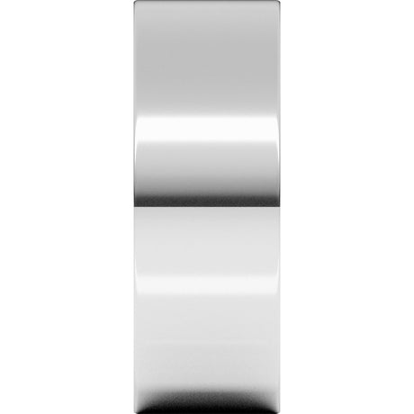 14K White Gold 7 mm Flat Band Size 6