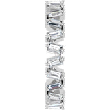 14K White 1 1/2 CTW Lab-Grown Diamond Eternity Band Size 7