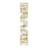 14K Yellow 1 1/2 CTW Lab-Grown Diamond Eternity Band Size 7