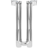 Platinum 1/6 CTW Lab-Grown Diamond Ring Guard