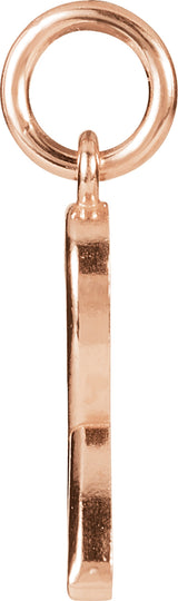 14K Rose Gold Posh Mommy® Breast Cancer Awareness Charm/Pendant