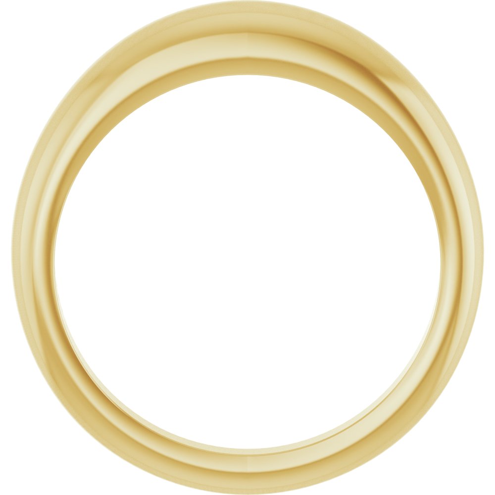 14K Yellow Gold 4 mm Petite Dome Ring