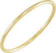 14K Yellow Gold Stackable Ring Size 3