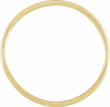 14K Yellow Gold Stackable Ring Size 3