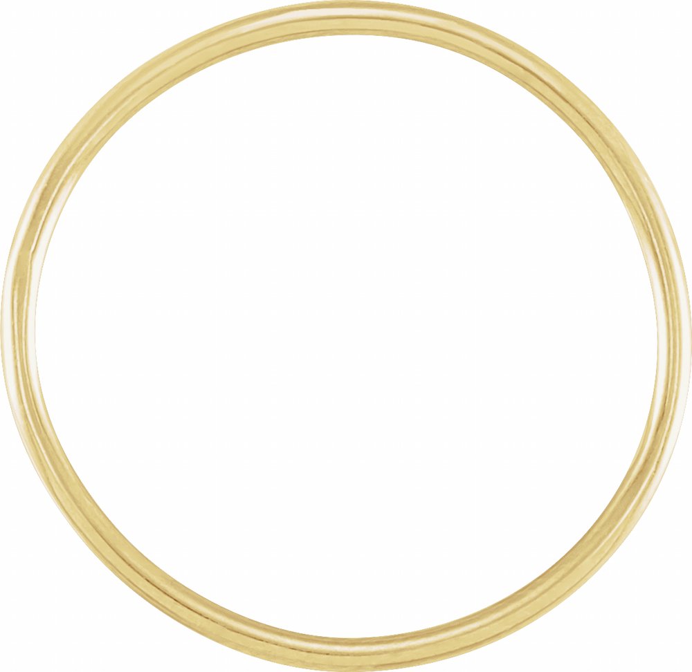 14K Yellow Gold Stackable Ring Size 6