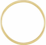 14K Yellow Gold Stackable Ring Size 6
