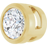 14K Yellow Gold 1/6 CTW Lab-Grown Diamond Slide Pendant
