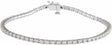 14K White Gold 2 CTW Lab-Grown Diamond Line 7 1/4" Bracelet