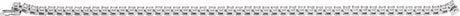 14K White Gold 4 CTW Lab-Grown Diamond Line 7 1/4" Bracelet