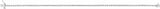 14K White Gold 1 CTW Natural Diamond Line 7 1/4" Bracelet
