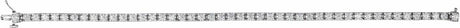 Sterling Silver 5 CTW Lab-Grown Diamond Line 7 1/4" Bracelet