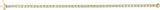 14K Yellow Gold 4 CTW Lab-Grown Diamond Line 7 1/4" Bracelet