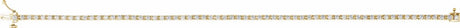 14K Yellow Gold 2 CTW Lab-Grown Diamond Line 7 1/4" Bracelet