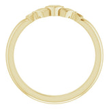 10K Yellow Gold Claddagh Ring