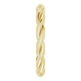 14K Yellow Gold Woven-Design Band