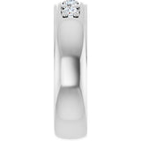 14K White Gold 1/2 CTW Lab-Grown Diamond Band