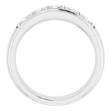 14K White Gold 1 1/4 CTW Lab-Grown Diamond Band