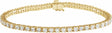 14K Yellow Gold 4 CTW Lab-Grown Diamond Line 7 1/4" Bracelet
