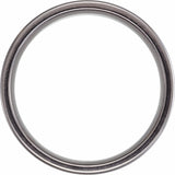 Tantalum 8 mm Comfort-Fit Flat Band Size 7