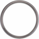 Tantalum 6 mm Comfort-Fit Half Round Band